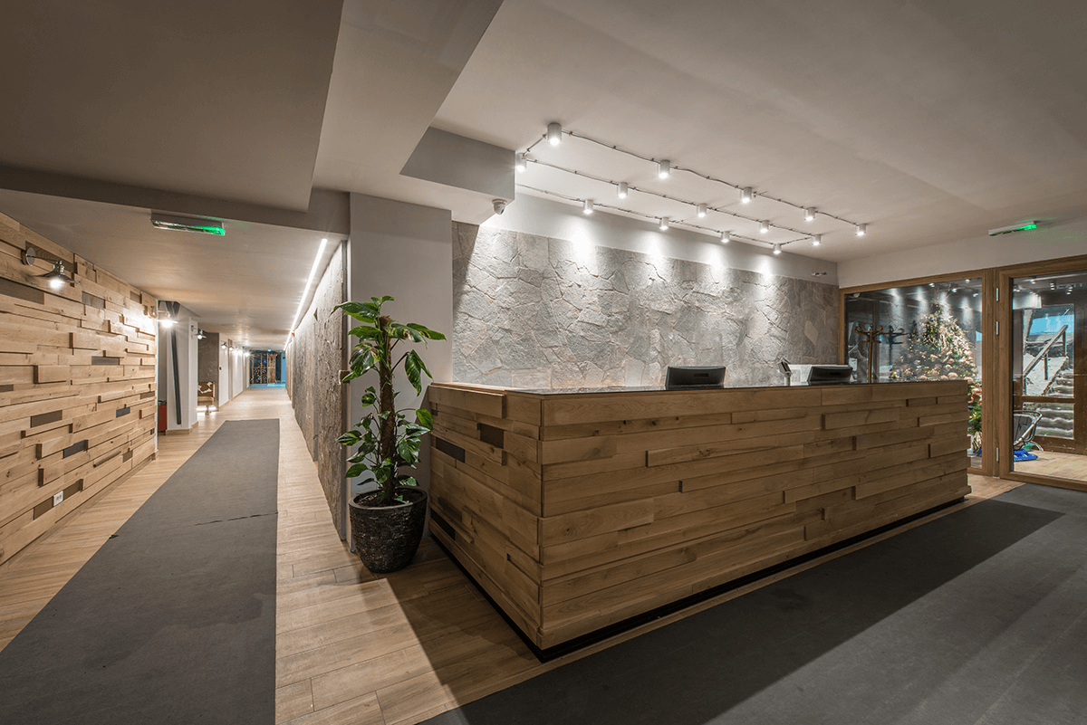 hotel reception fit out